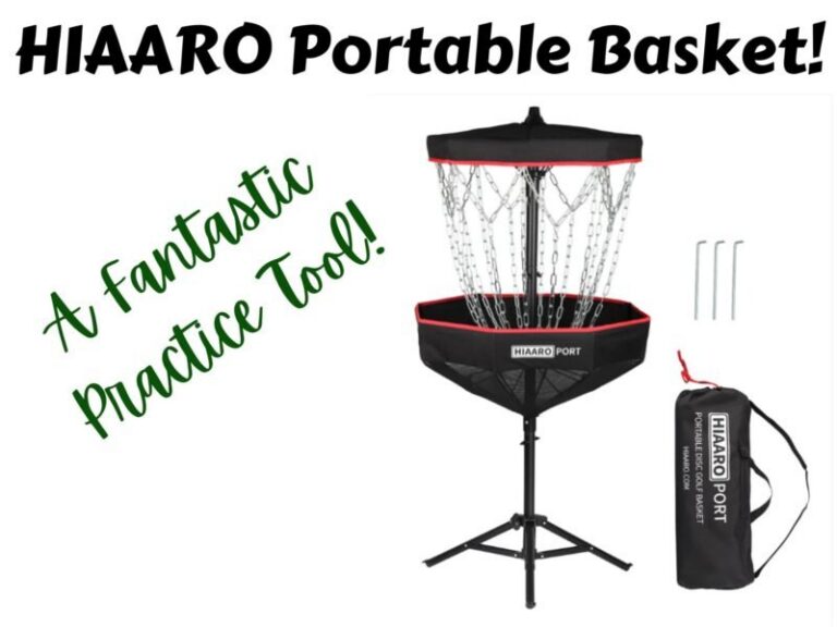 Portable Disc Golf Basket