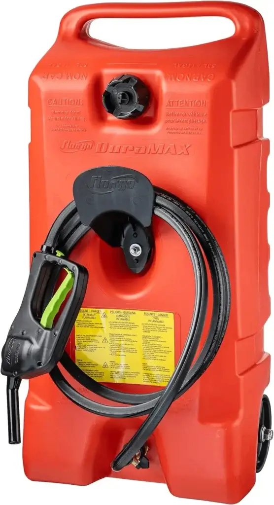 Portable Fuel Tank with Pump
