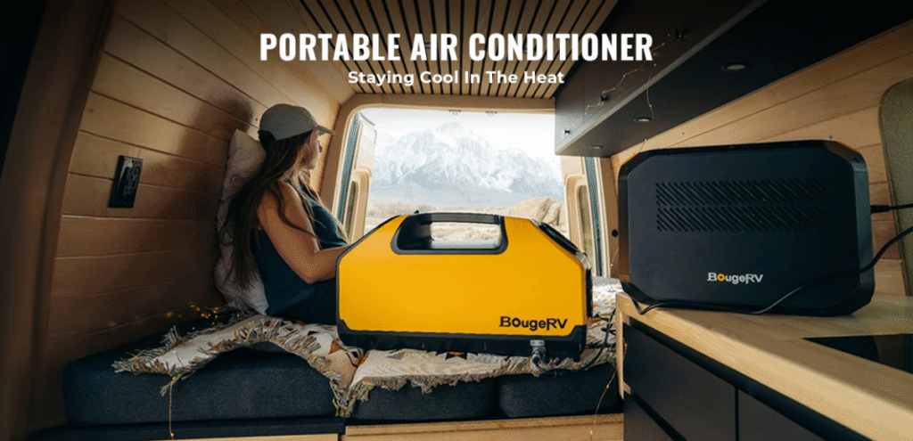 Portable Air Conditioner in RV