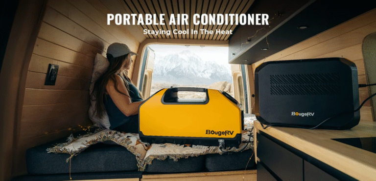 Portable Air Conditioner in RV