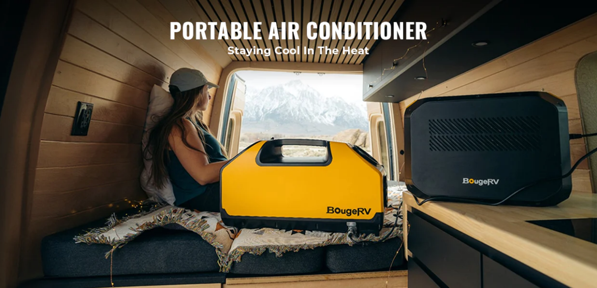 Portable Air Conditioner in RV