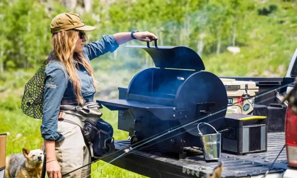 pellet smoker portable