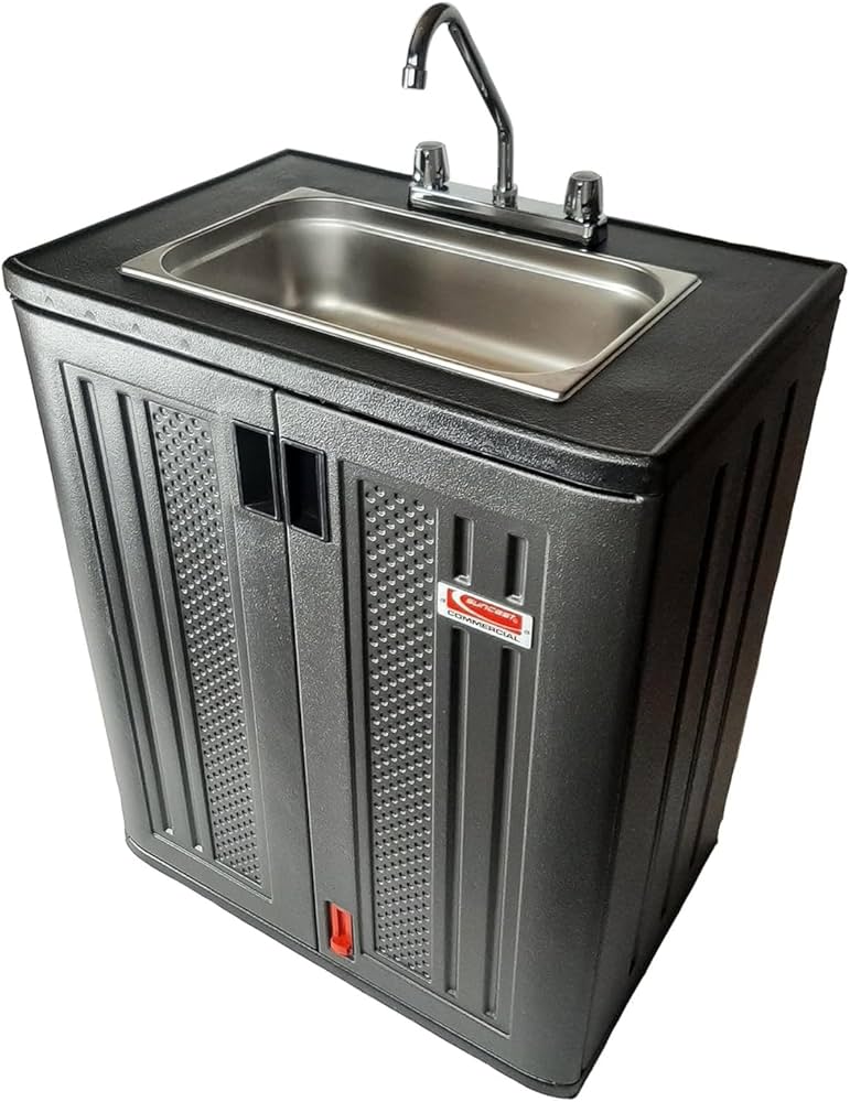 Portable Sink with Water Tank