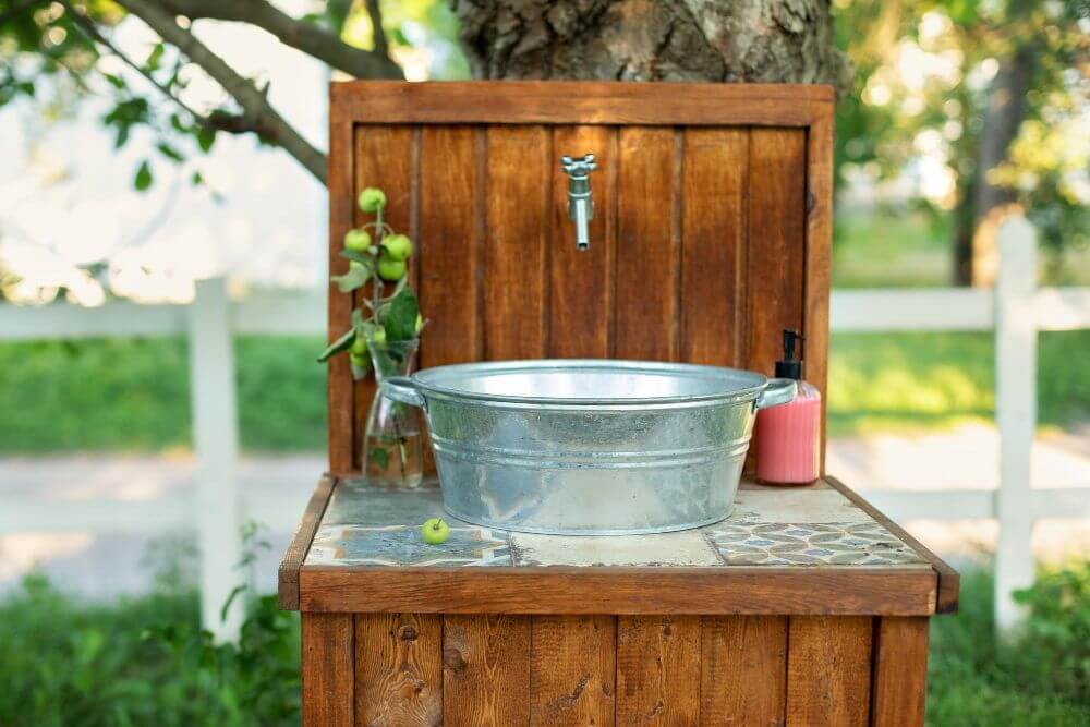portable hand wash station