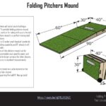 setup portable pitching mound step by step setup and maintenance