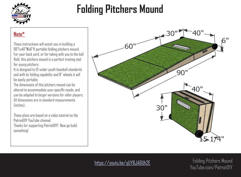 setup portable pitching mound step by step setup and maintenance